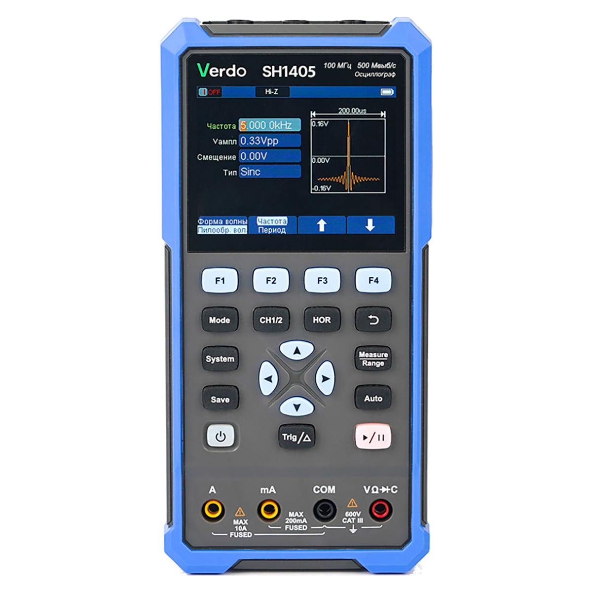 VERDO SH1405 - осциллограф-мультиметр