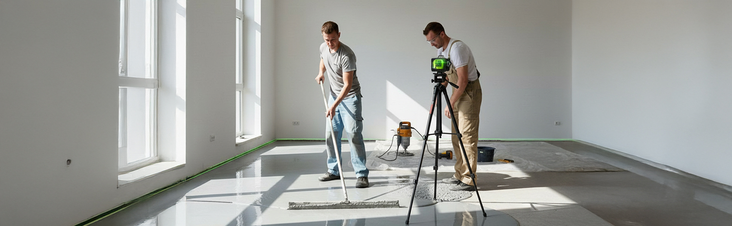 Как правильно залить наливной пол