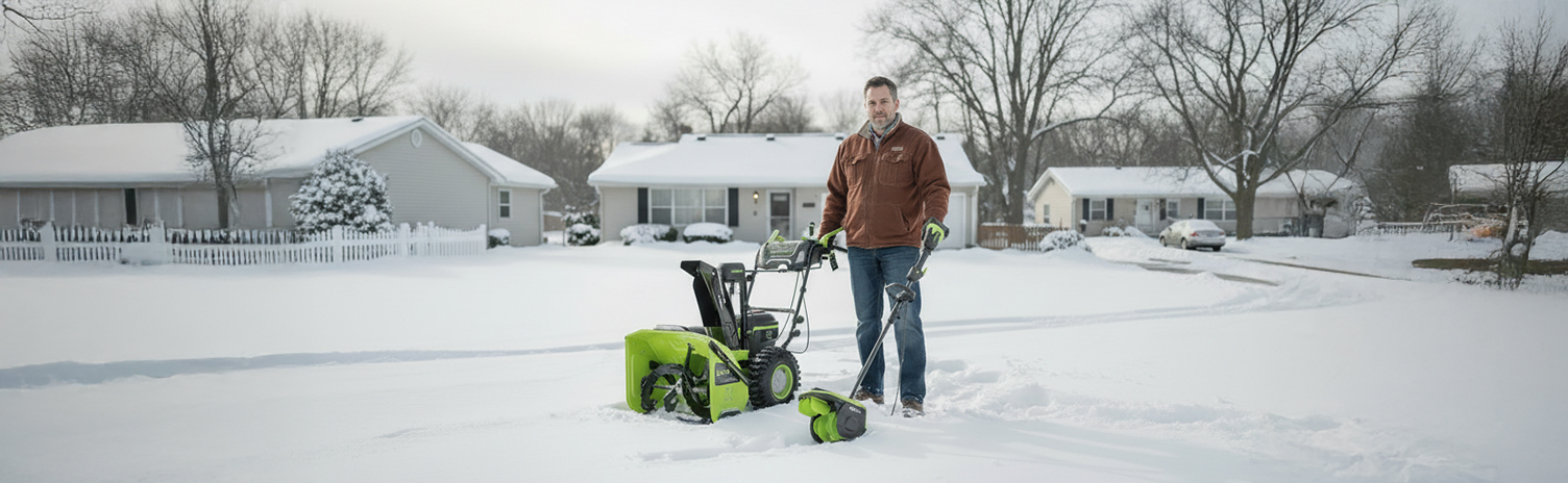 Рейтинг аккумуляторных снегоуборщиков