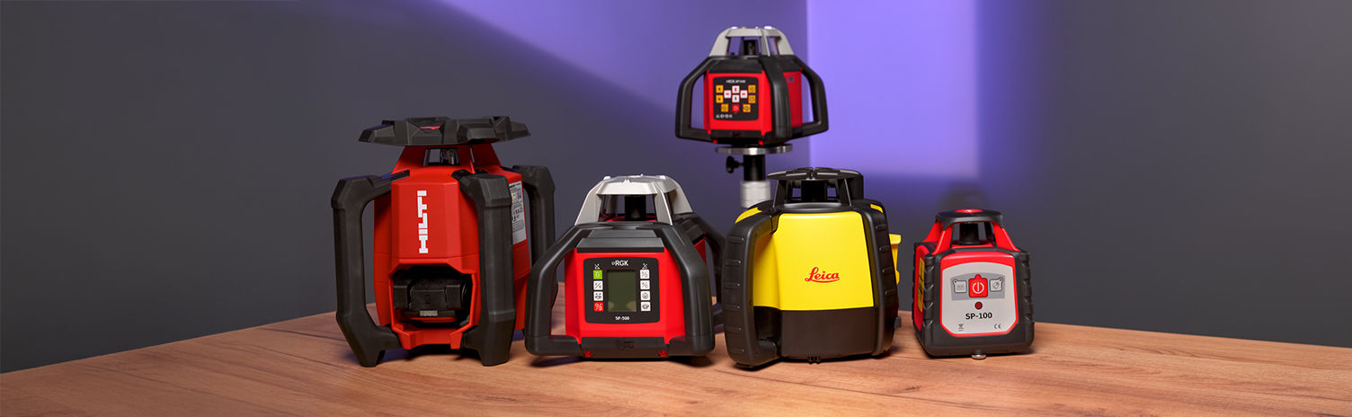 Рейтинг ротационных нивелиров