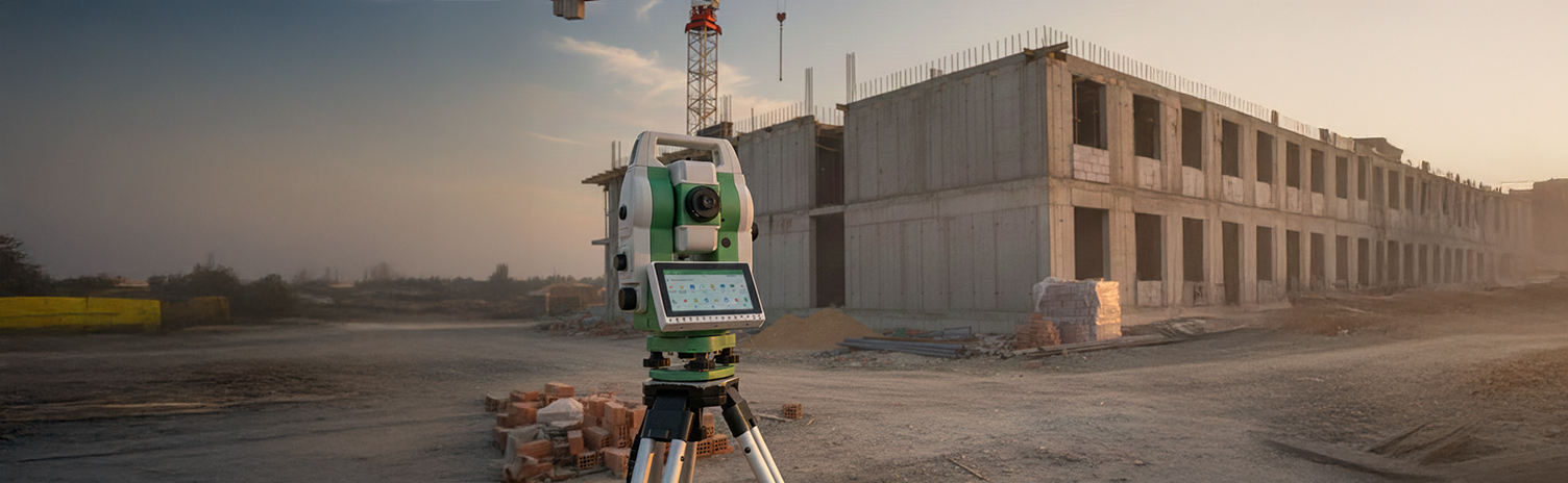 Работа в безотражательном режиме тахеометра