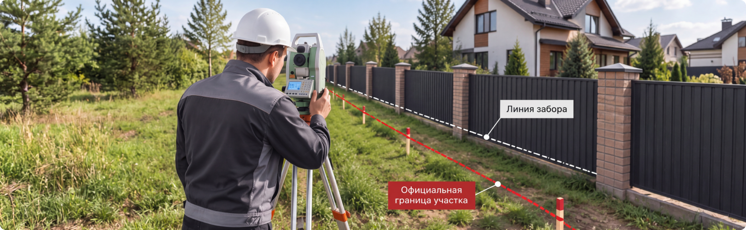 Как определить границы земельного участка