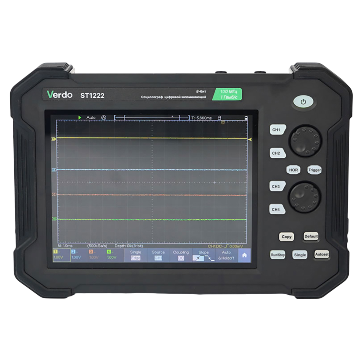 VERDO ST1222 - Осциллограф планшетного типа