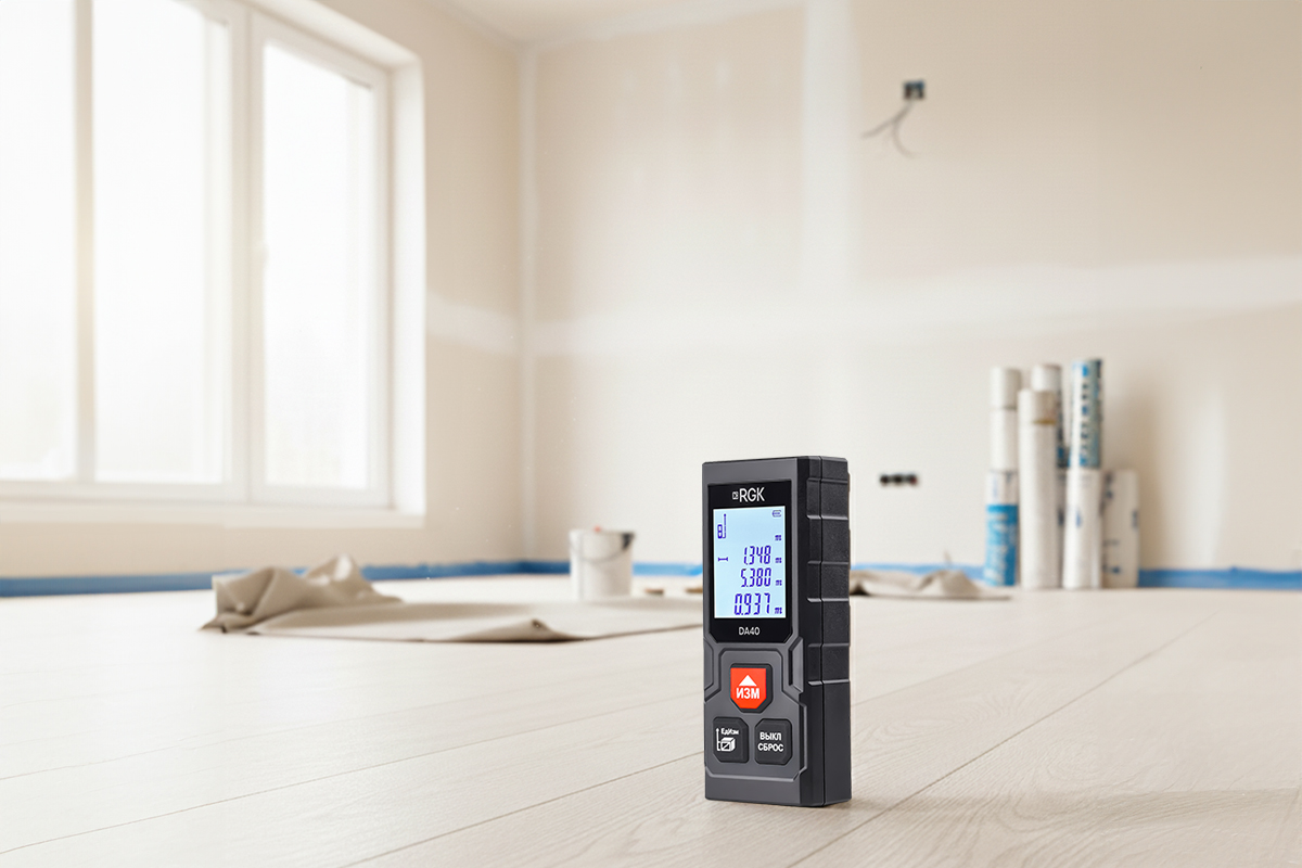 прибор на полу