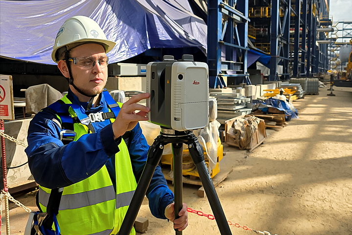 Наземное лазерное сканирование в геодезии
