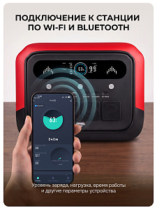 AMO PS 700 Pro красная - портативная электростанция