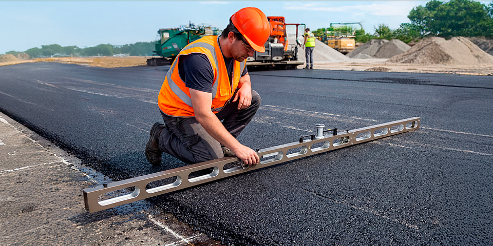 Точность измерений дорожной рейкой