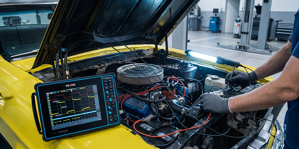 Как пользоваться осциллографом при диагностике автомобиля