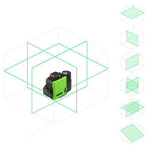 AMO LN 3D-360 Green с зеленым лучом